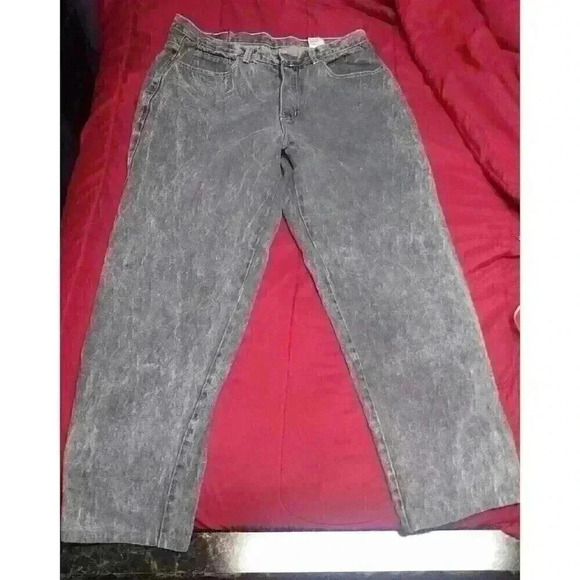 Vintage Code Bleu Acid Wash Jeans Size 36 RN#60038 Made In Hong Kong - Picture 3 of 8